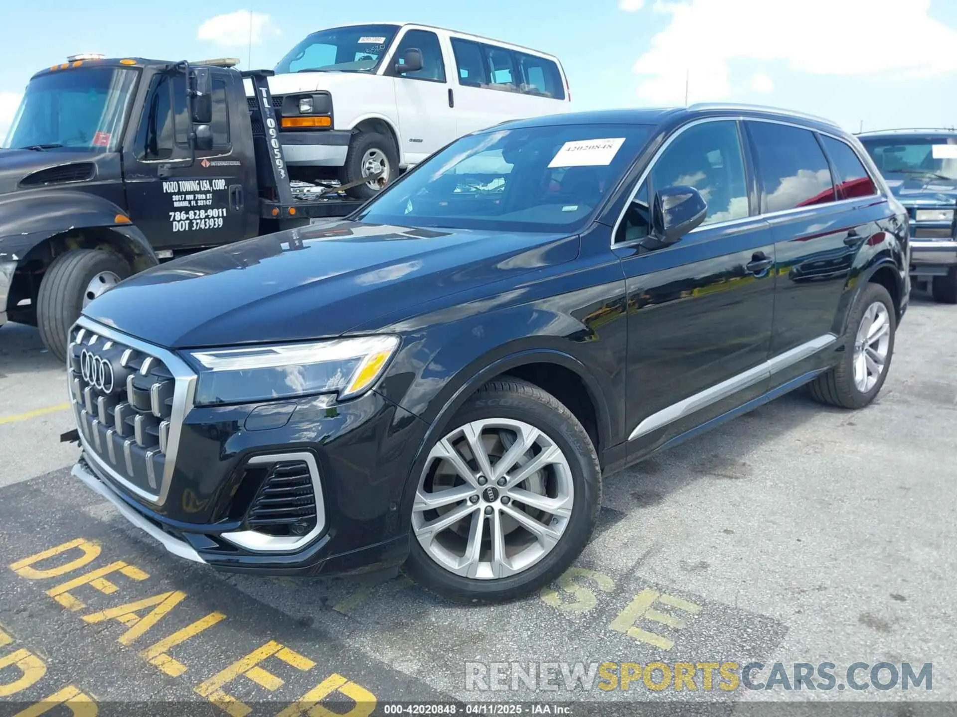 2 Photograph of a damaged car WA1LVBF71SD015398 AUDI Q7 2025