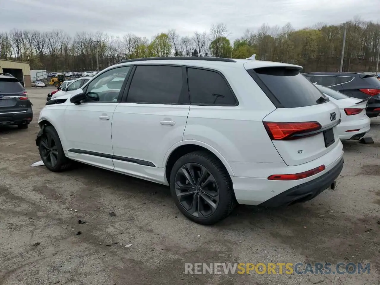 2 Photograph of a damaged car WA1LVBF74SD009577 AUDI Q7 2025