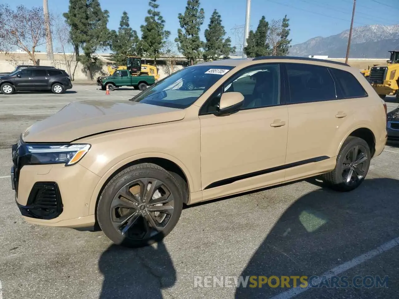 1 Photograph of a damaged car WA1LVBF75SD007014 AUDI Q7 2025