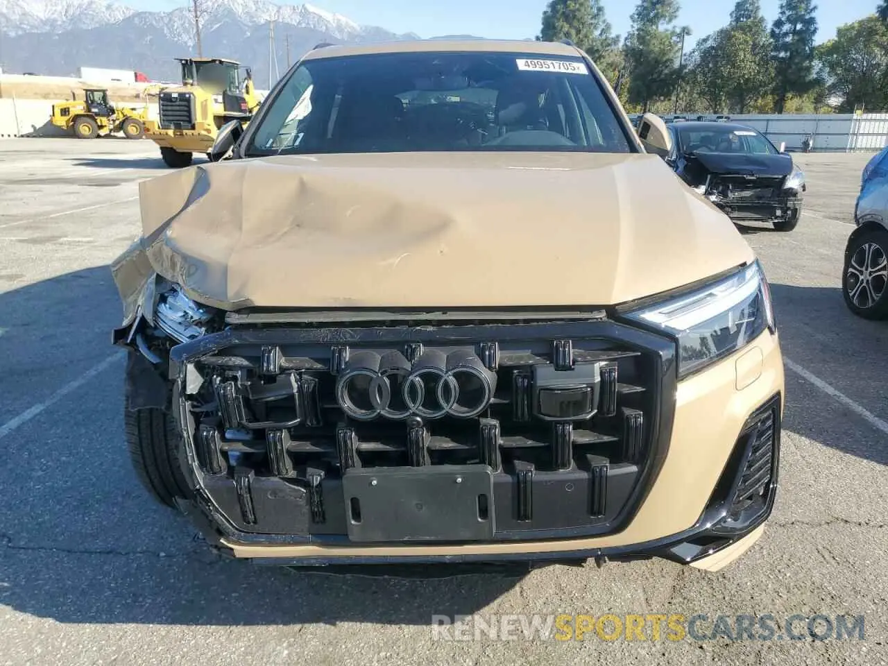 5 Photograph of a damaged car WA1LVBF75SD007014 AUDI Q7 2025