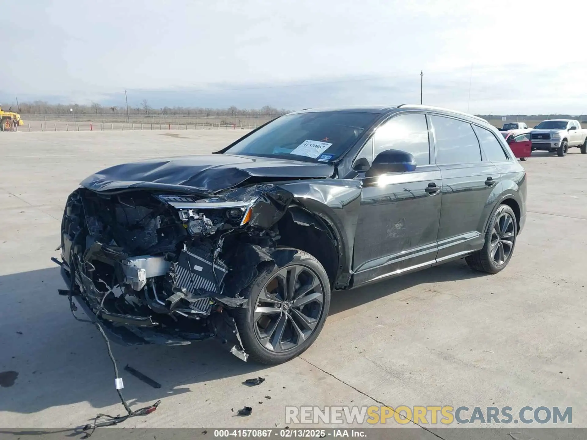 2 Photograph of a damaged car WA1VVBF71SD005799 AUDI Q7 2025