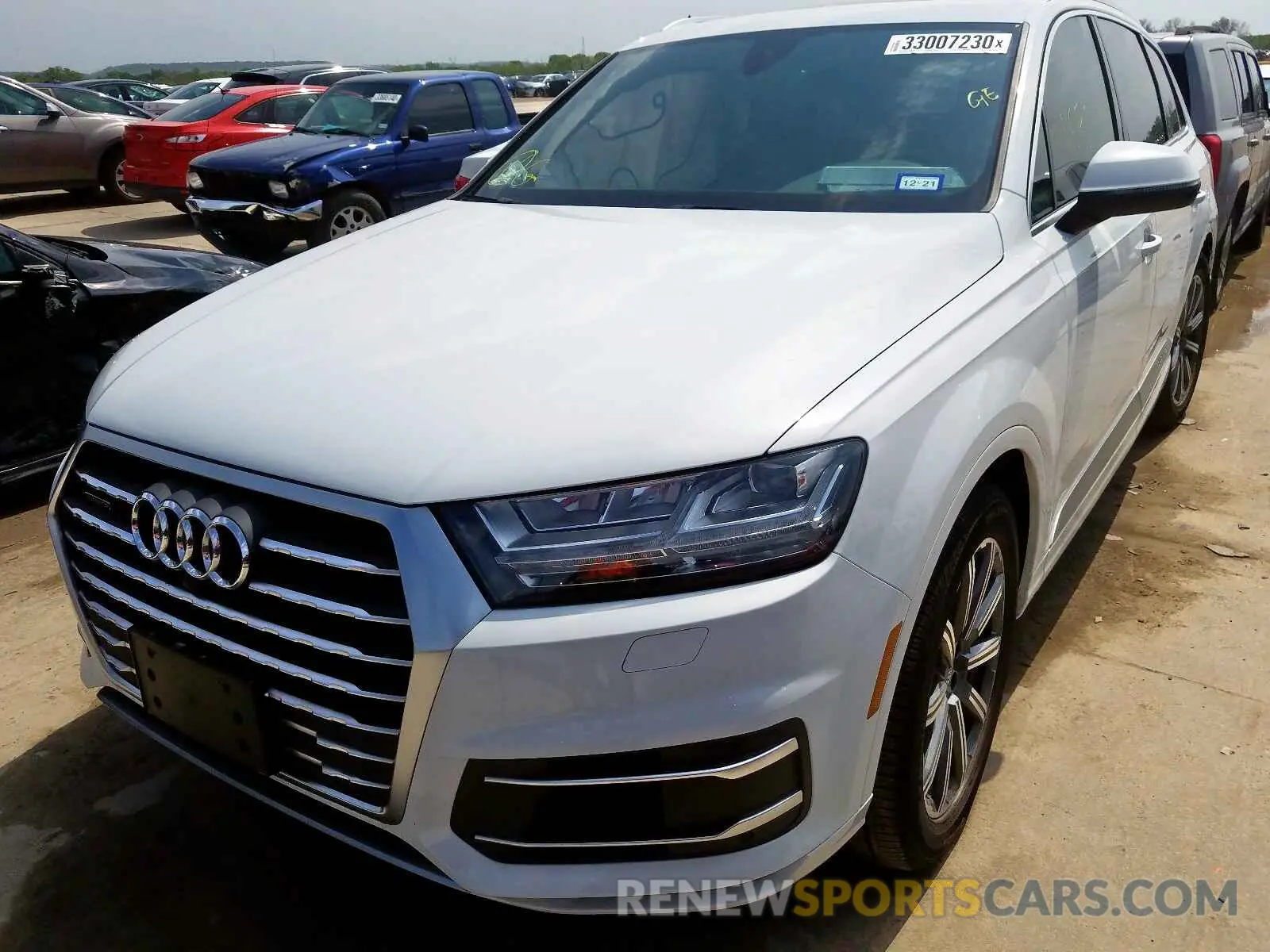 2 Photograph of a damaged car WA1LAAF7XKD048261 AUDI Q7 PREMIUM 2019