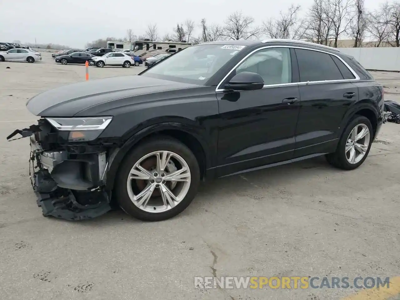 1 Photograph of a damaged car WA1AVAF10KD009119 AUDI Q8 2019