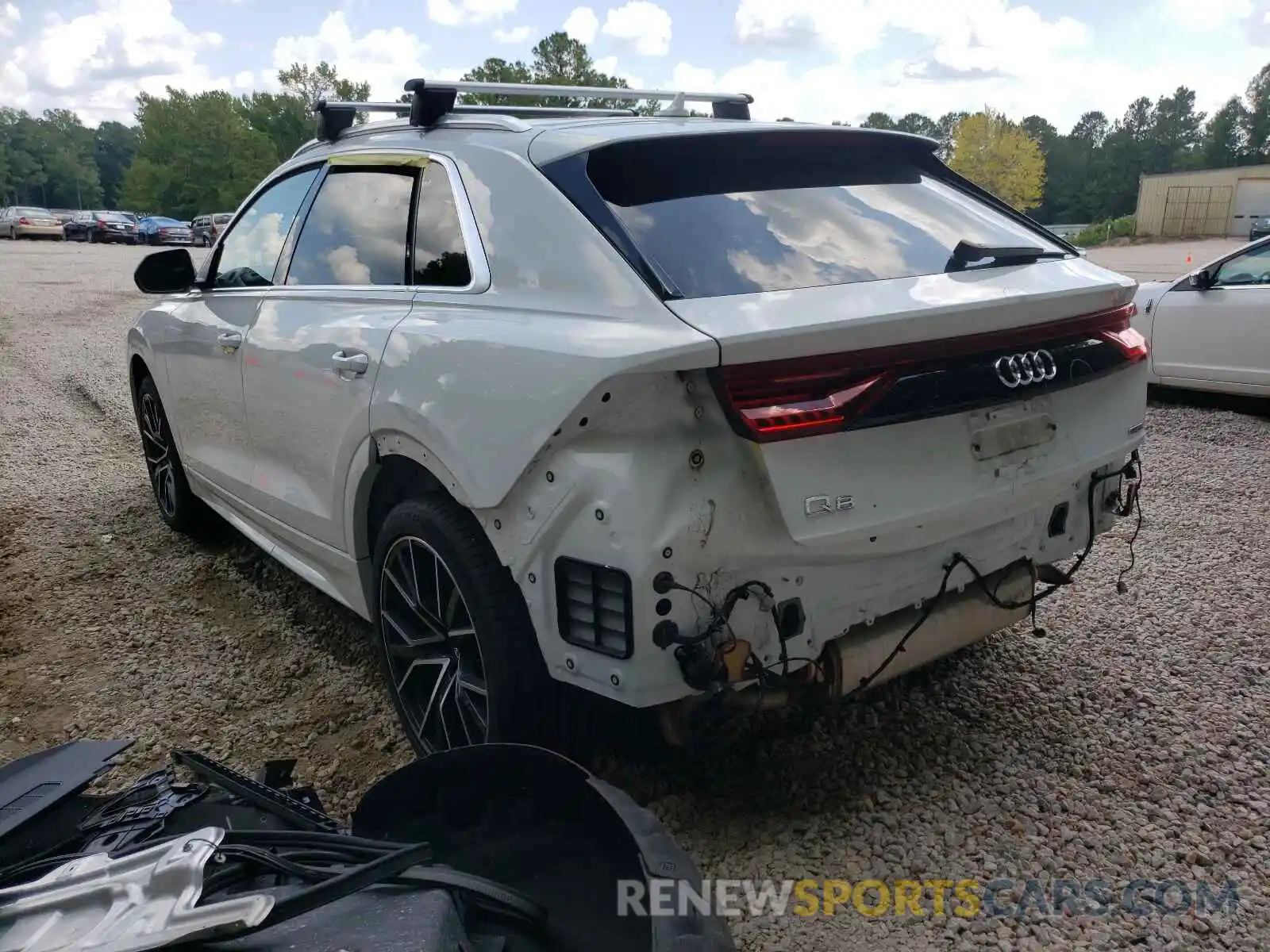 3 Photograph of a damaged car WA1AVAF10KD009508 AUDI Q8 2019