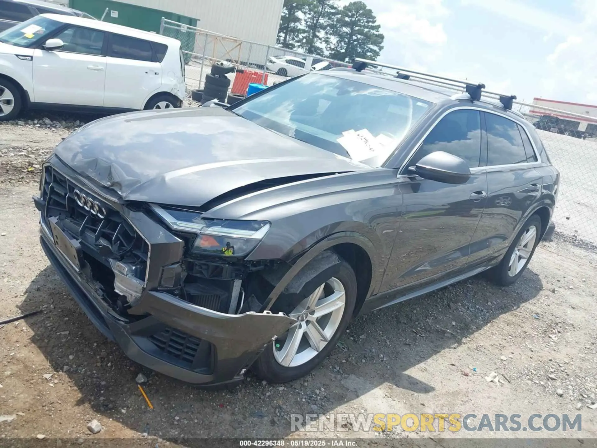 2 Photograph of a damaged car WA1AVAF11KD010103 AUDI Q8 2019