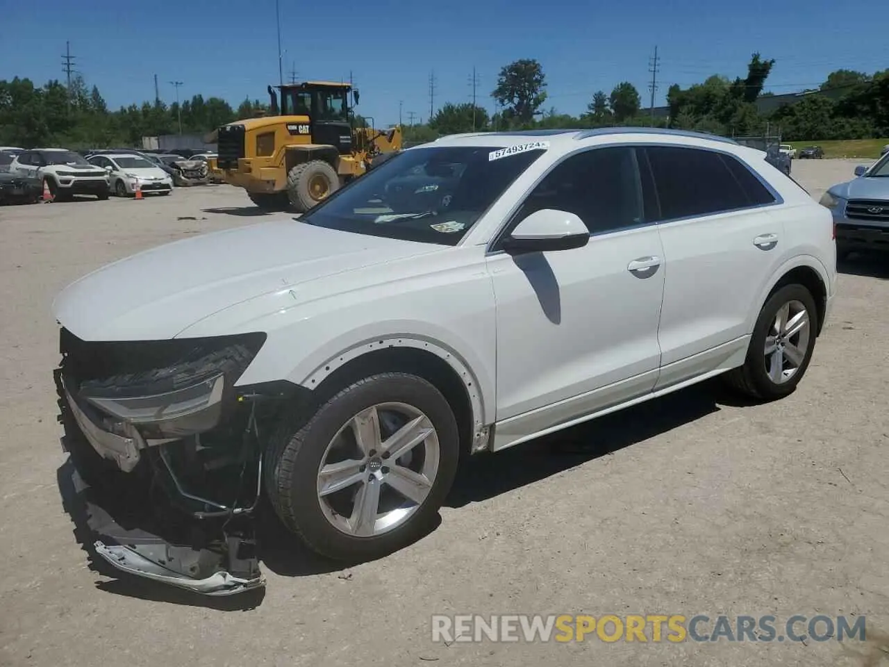1 Photograph of a damaged car WA1AVAF11KD010330 AUDI Q8 2019