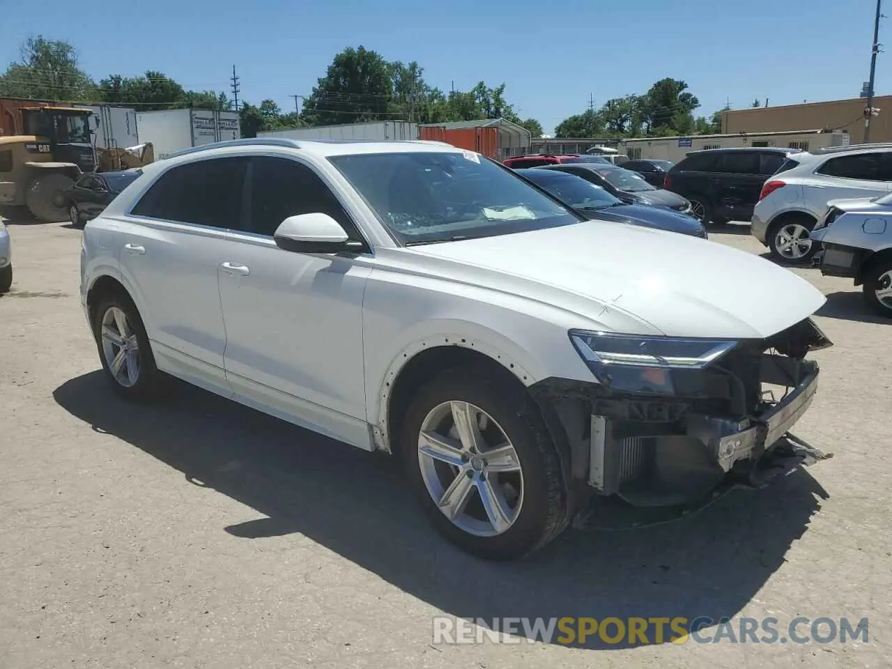 4 Photograph of a damaged car WA1AVAF11KD010330 AUDI Q8 2019