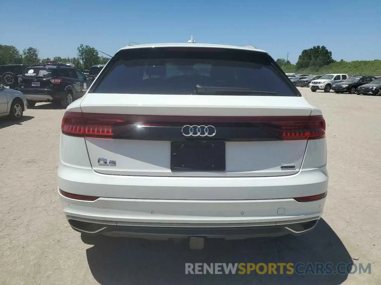 6 Photograph of a damaged car WA1AVAF11KD010330 AUDI Q8 2019