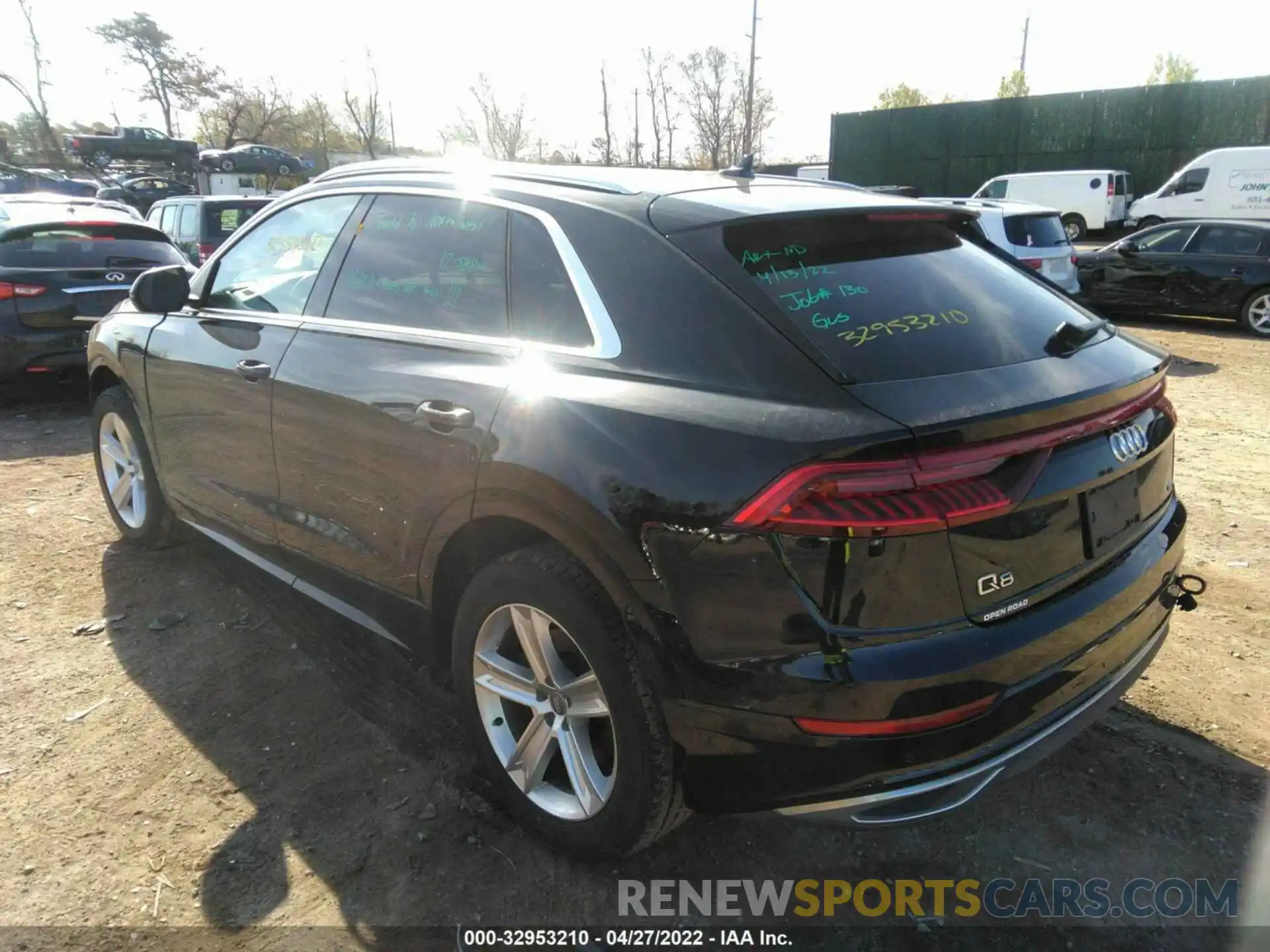 3 Photograph of a damaged car WA1AVAF11KD013857 AUDI Q8 2019