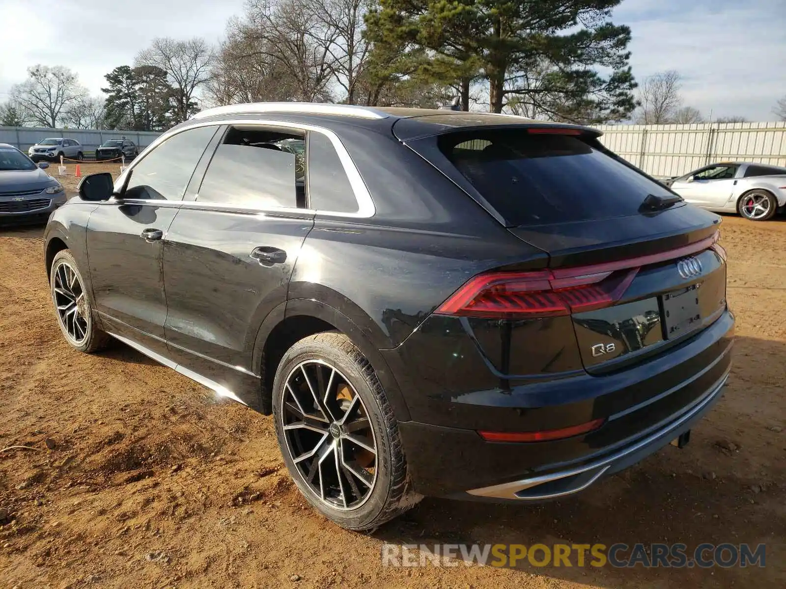 3 Photograph of a damaged car WA1AVAF11KD016760 AUDI Q8 2019