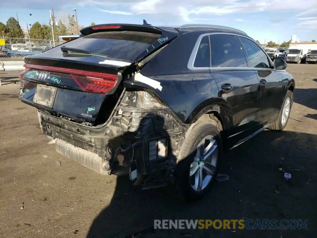 4 Photograph of a damaged car WA1AVAF12KD015293 AUDI Q8 2019