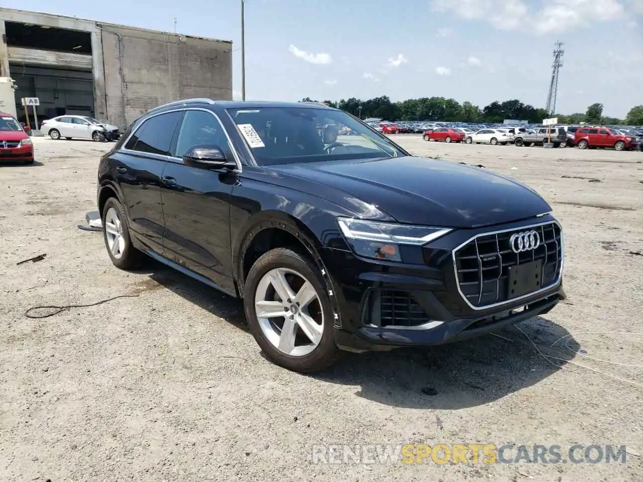 1 Photograph of a damaged car WA1AVAF12KD021465 AUDI Q8 2019