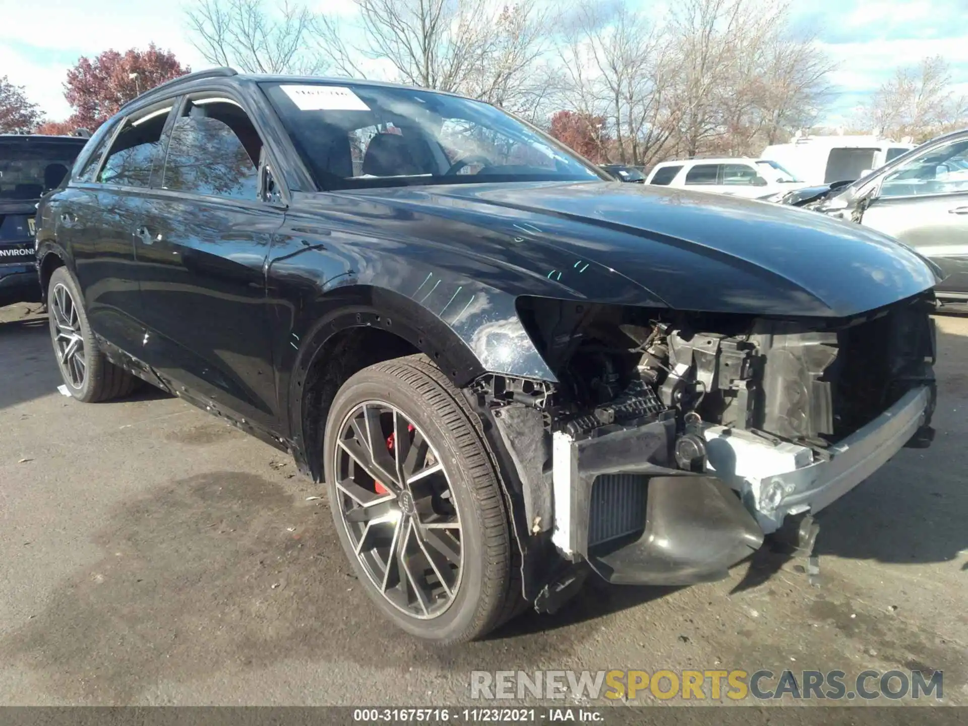 1 Photograph of a damaged car WA1AVAF12KD022650 AUDI Q8 2019