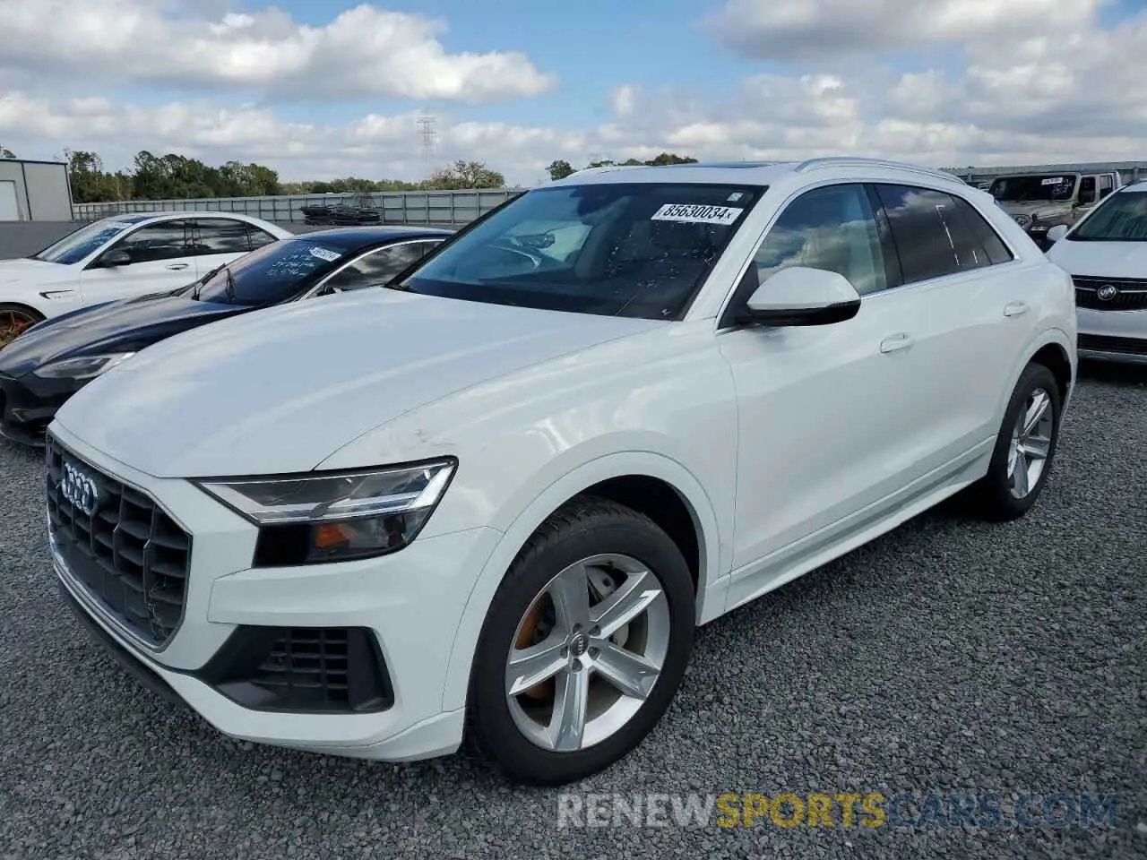 1 Photograph of a damaged car WA1AVAF13KD022673 AUDI Q8 2019