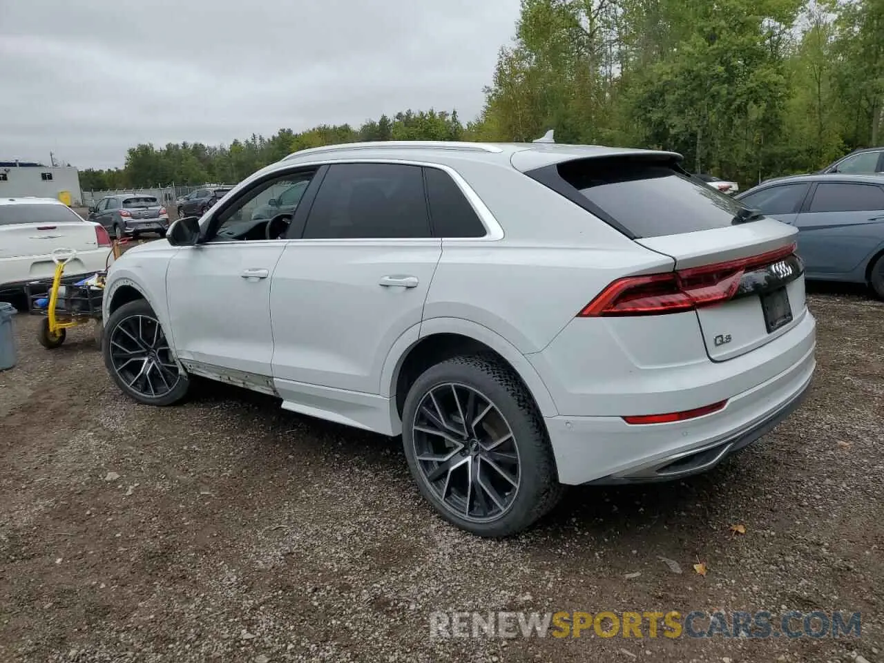 2 Photograph of a damaged car WA1AVAF13KD035553 AUDI Q8 2019