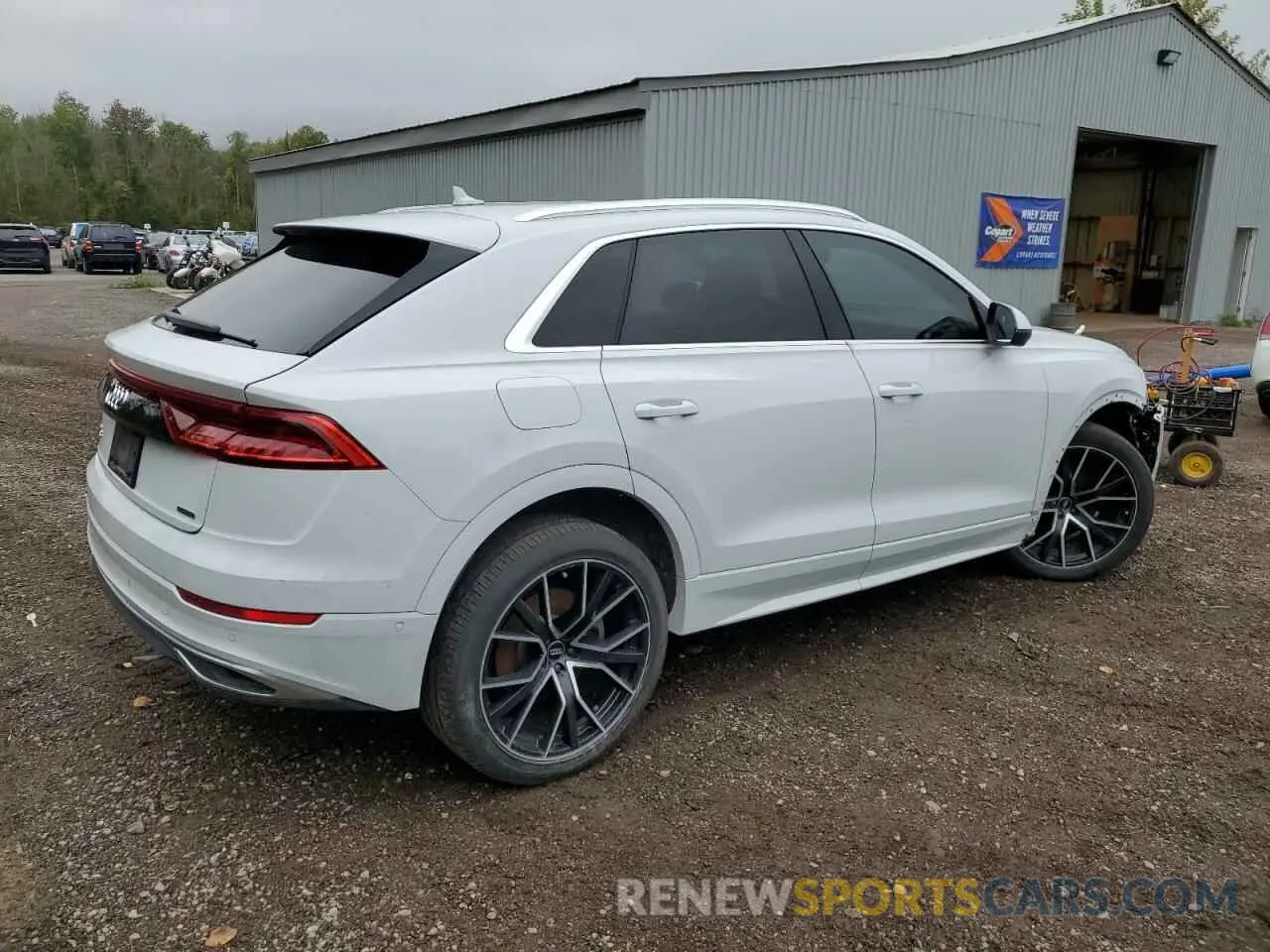3 Photograph of a damaged car WA1AVAF13KD035553 AUDI Q8 2019
