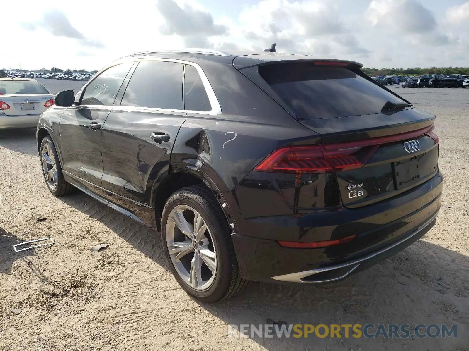 3 Photograph of a damaged car WA1AVAF14KD029129 AUDI Q8 2019