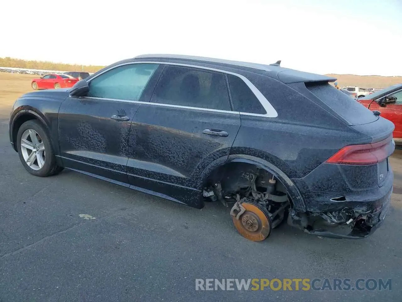 2 Photograph of a damaged car WA1AVAF15KD012629 AUDI Q8 2019