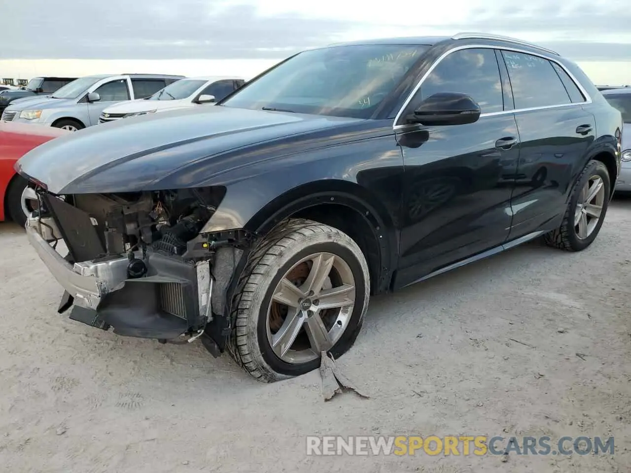 1 Photograph of a damaged car WA1AVAF15KD013120 AUDI Q8 2019