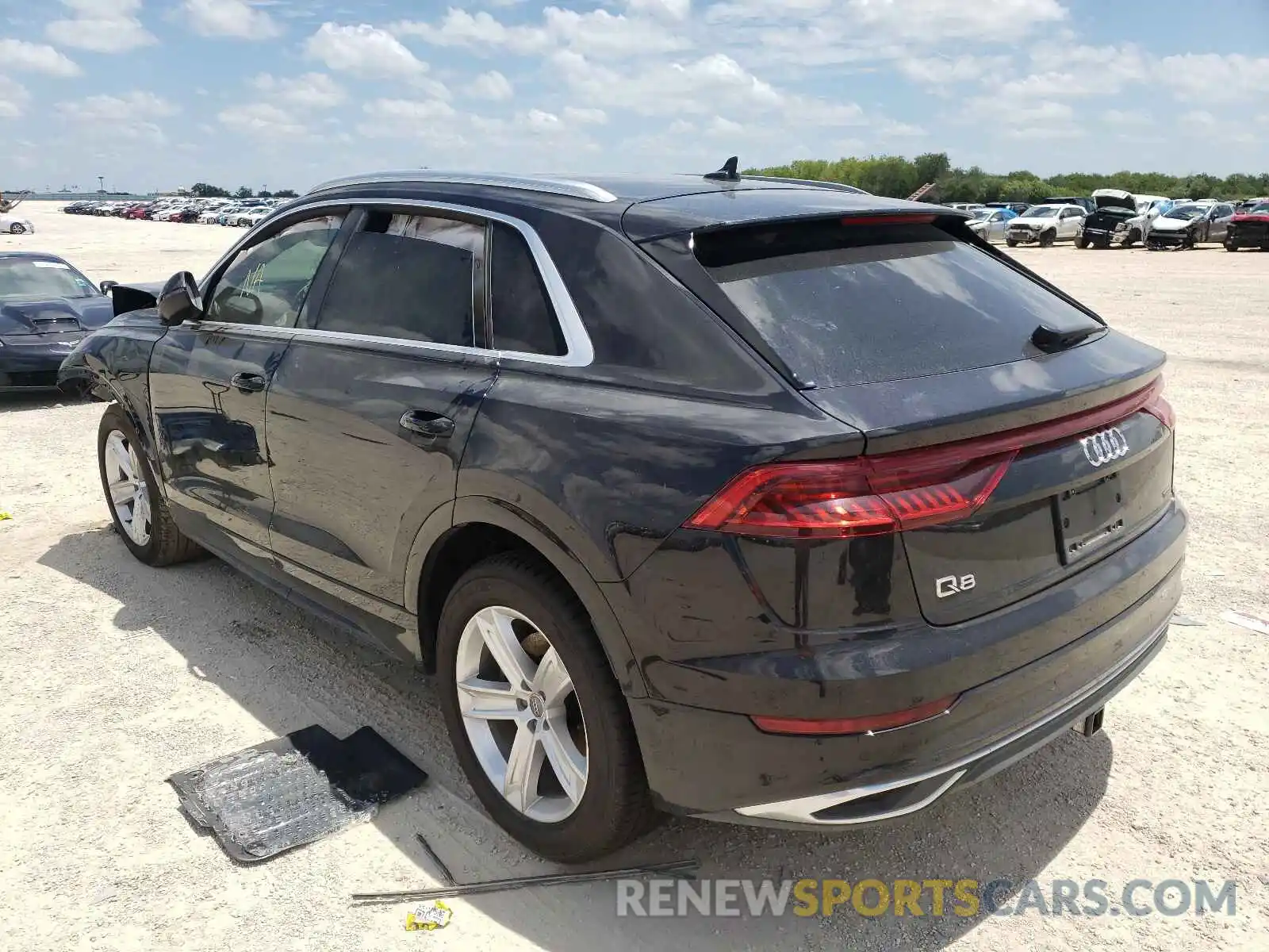 3 Photograph of a damaged car WA1AVAF18KD013158 AUDI Q8 2019