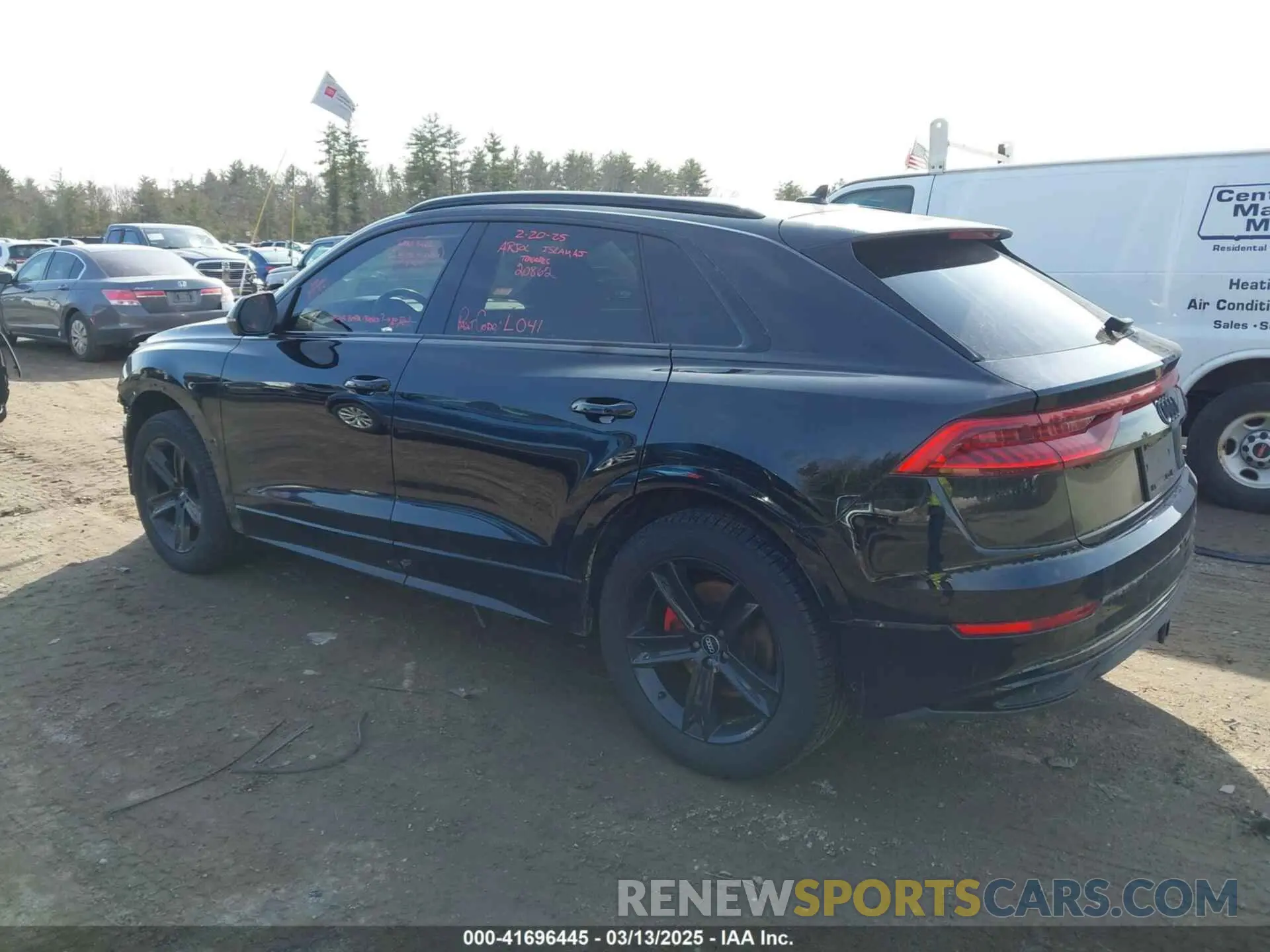3 Photograph of a damaged car WA1AVAF18KD016156 AUDI Q8 2019