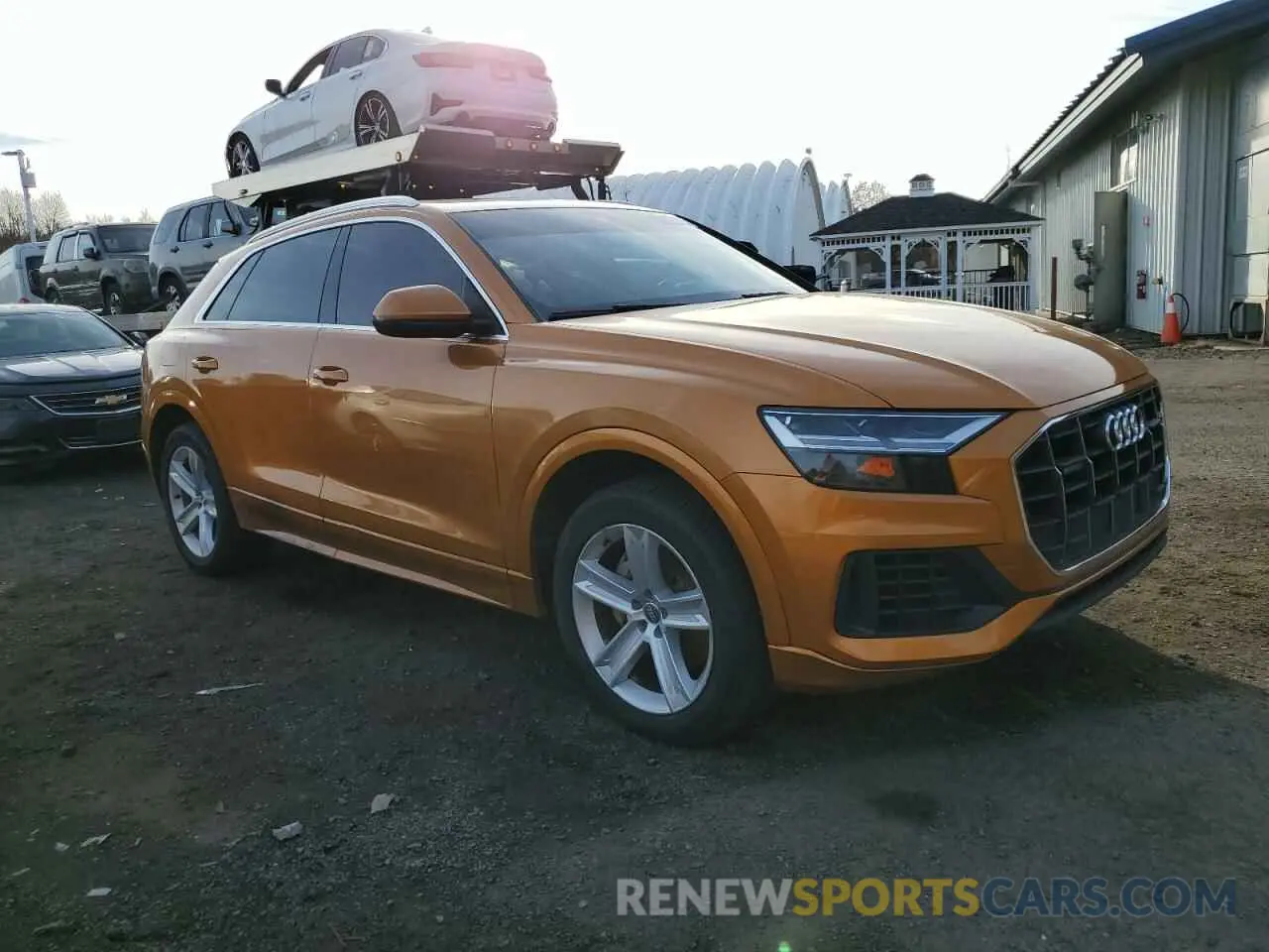 4 Photograph of a damaged car WA1AVAF1XKD008009 AUDI Q8 2019