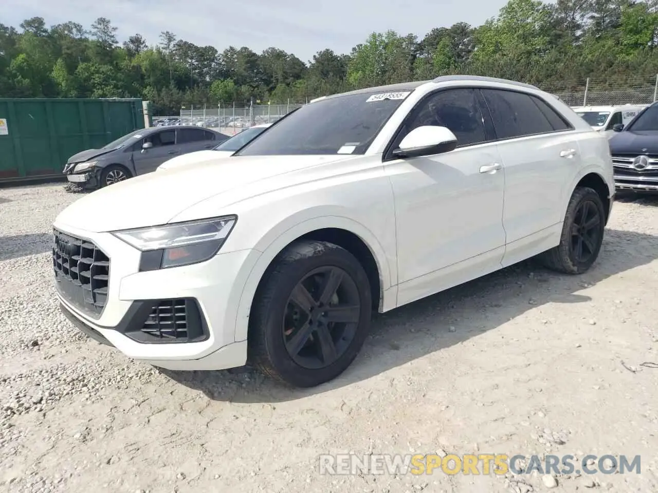 1 Photograph of a damaged car WA1AVAF1XKD013310 AUDI Q8 2019