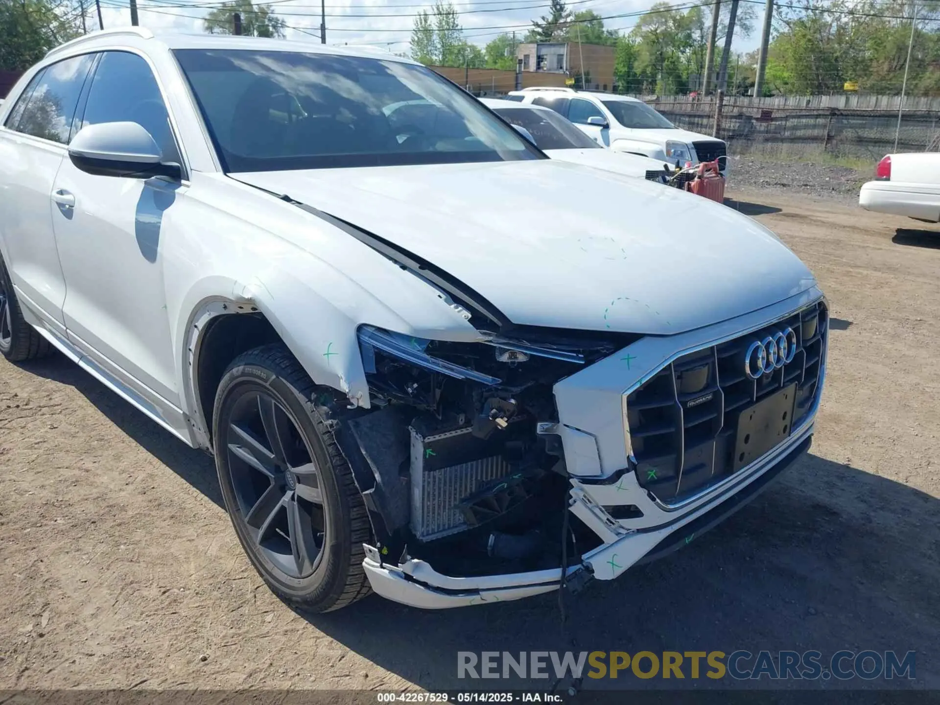 6 Photograph of a damaged car WA1AVAF1XKD014411 AUDI Q8 2019