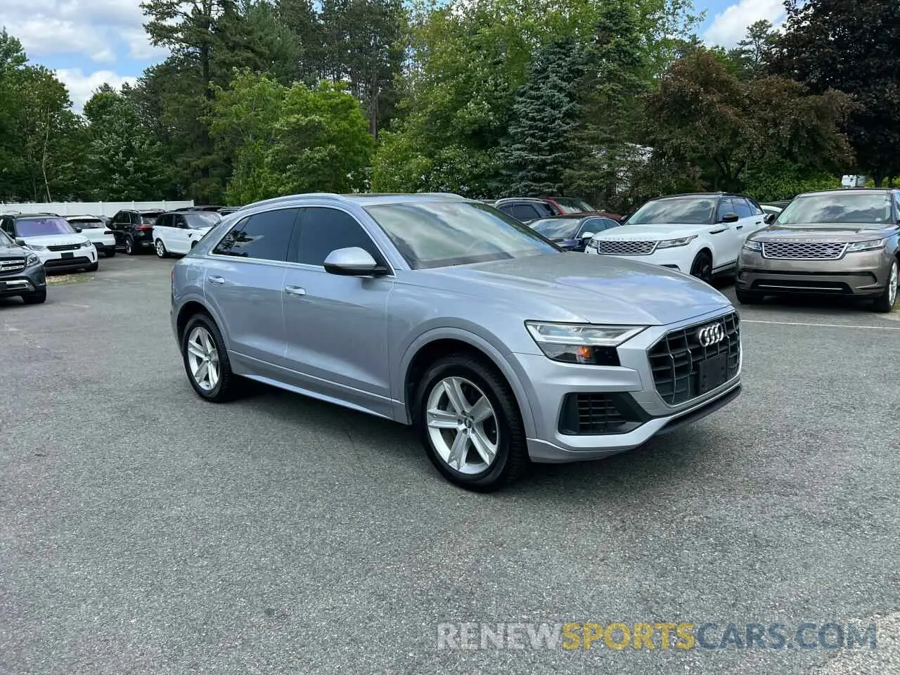 1 Photograph of a damaged car WA1AVAF1XKD017700 AUDI Q8 2019