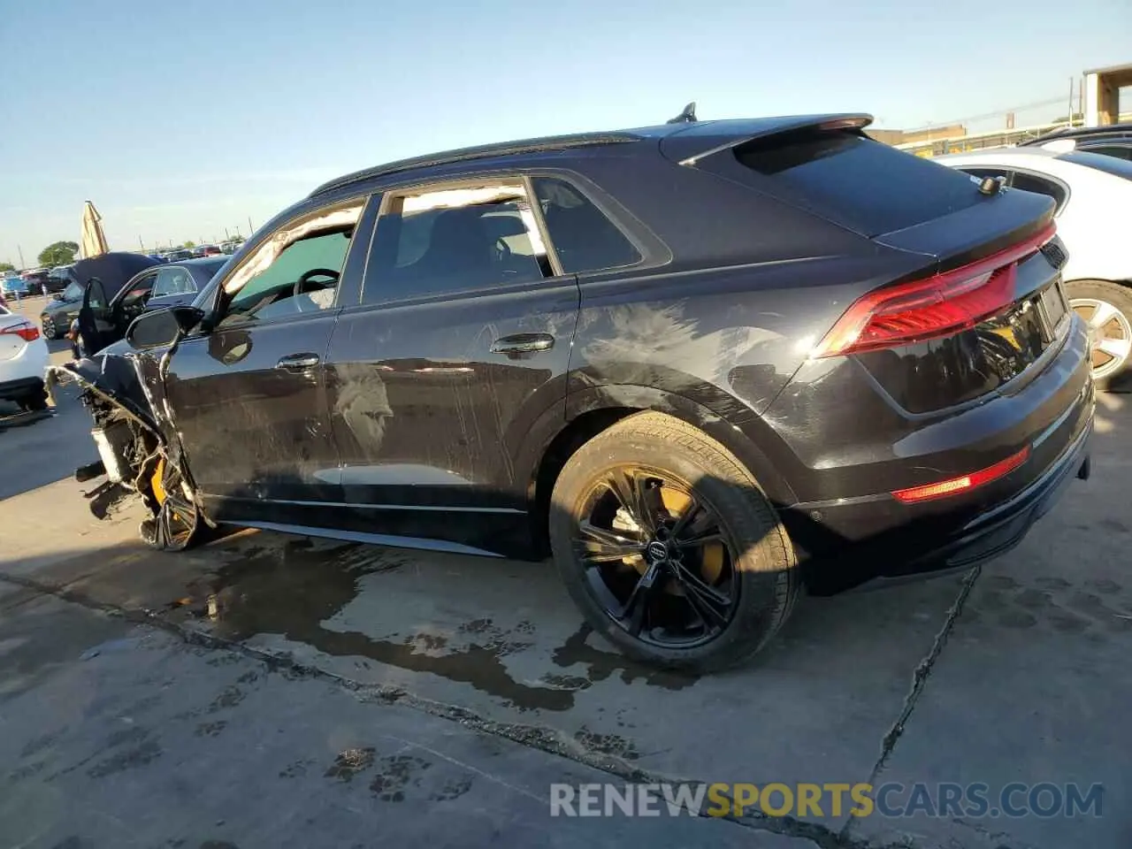 2 Photograph of a damaged car WA1BVAF10KD016365 AUDI Q8 2019