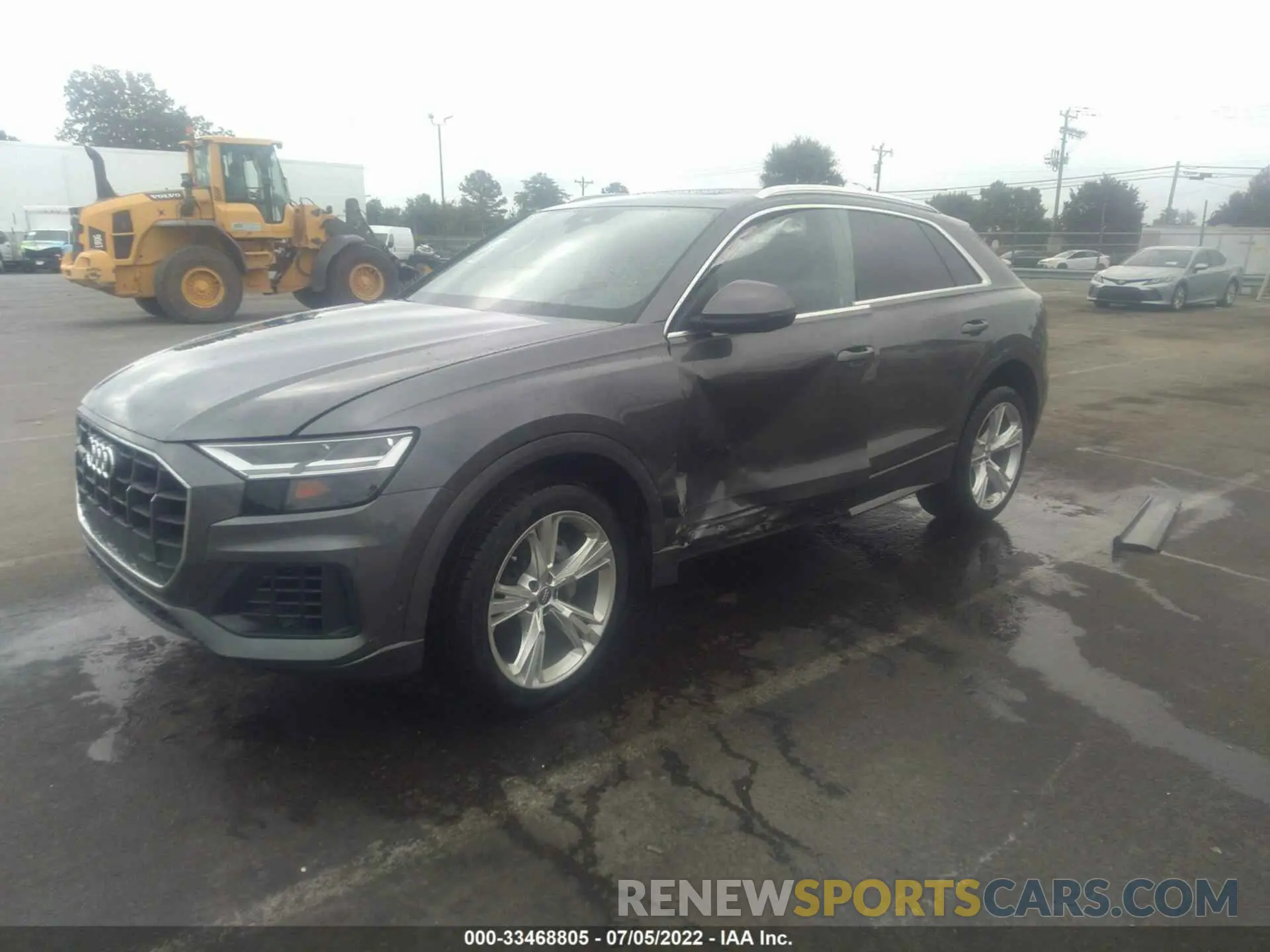 2 Photograph of a damaged car WA1BVAF10KD018374 AUDI Q8 2019