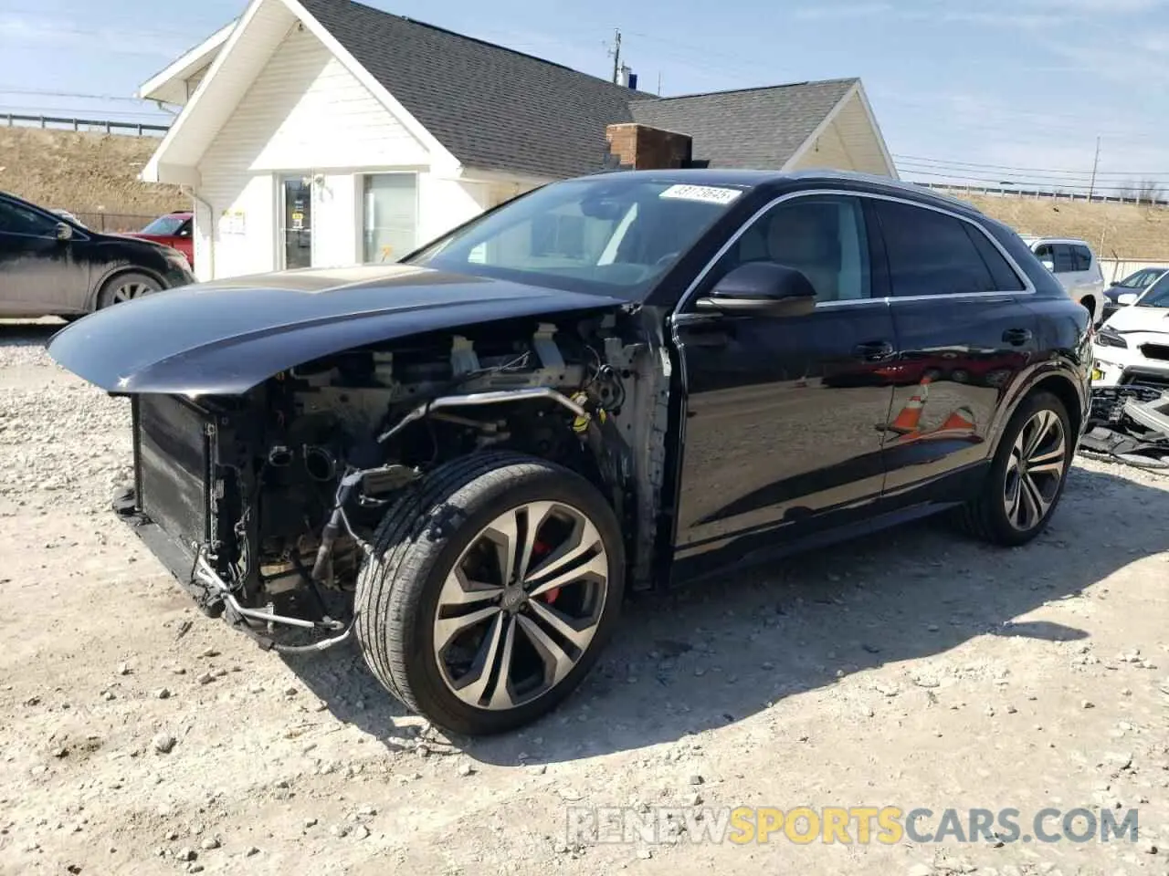 1 Photograph of a damaged car WA1BVAF11KD037936 AUDI Q8 2019