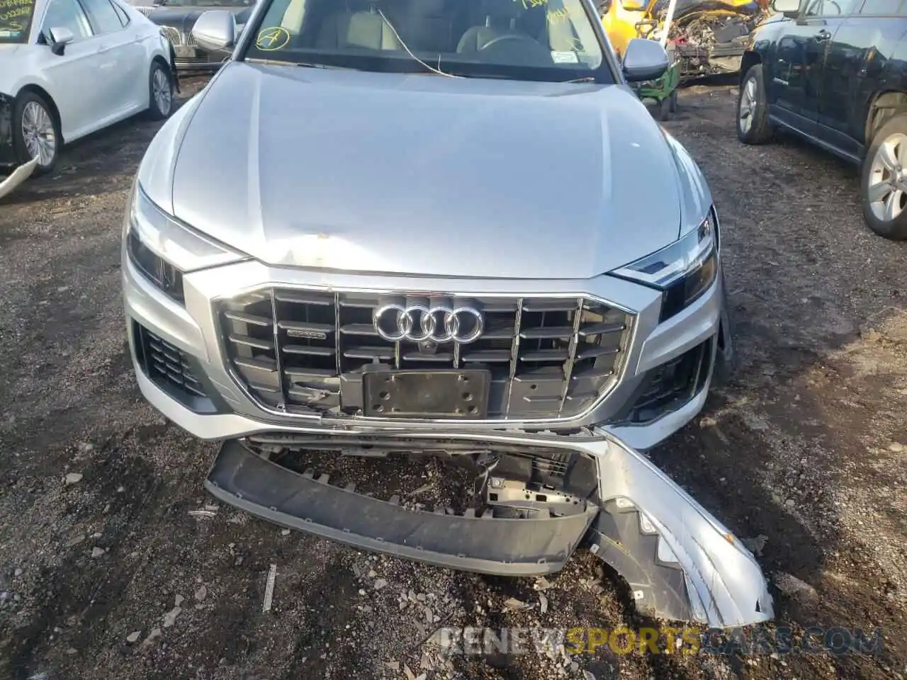 9 Photograph of a damaged car WA1BVAF12KD034138 AUDI Q8 2019