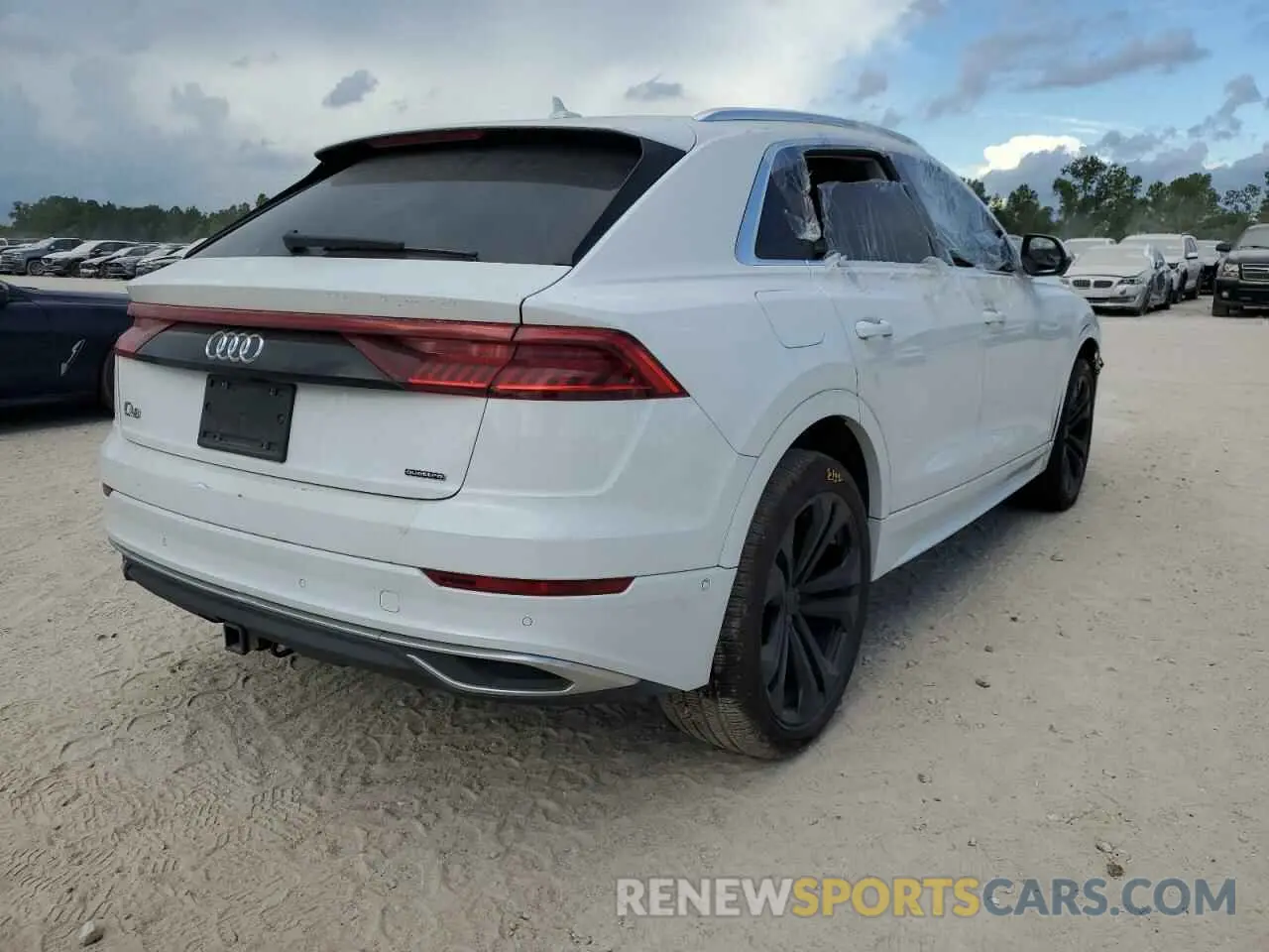3 Photograph of a damaged car WA1BVAF12KD043583 AUDI Q8 2019
