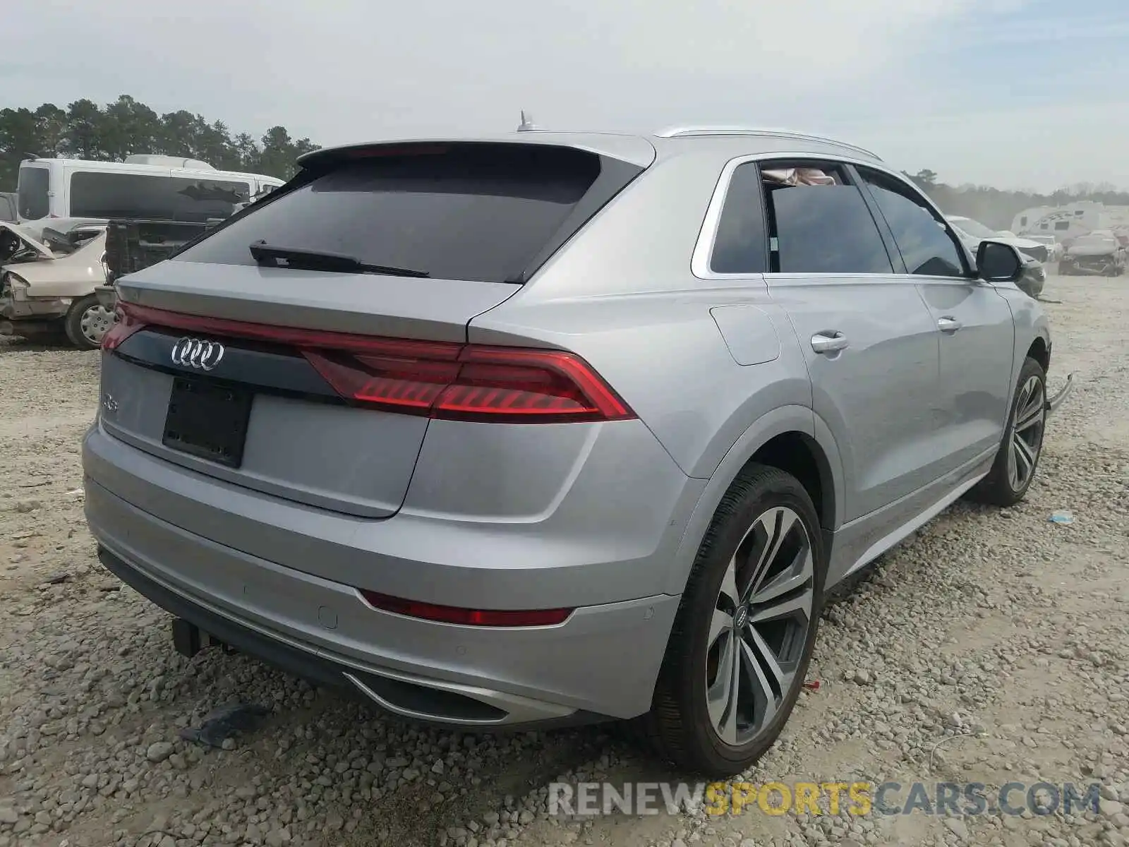 4 Photograph of a damaged car WA1BVAF12KD044149 AUDI Q8 2019