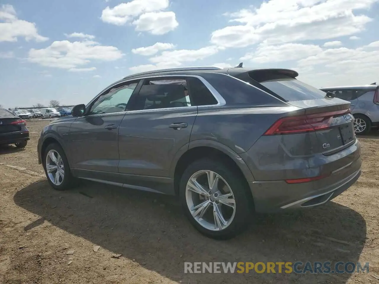 2 Photograph of a damaged car WA1BVAF14KD009032 AUDI Q8 2019