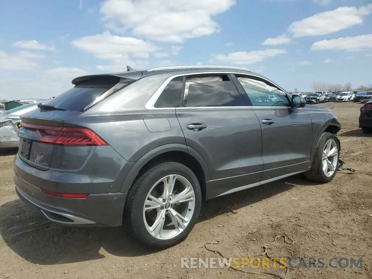 3 Photograph of a damaged car WA1BVAF14KD009032 AUDI Q8 2019
