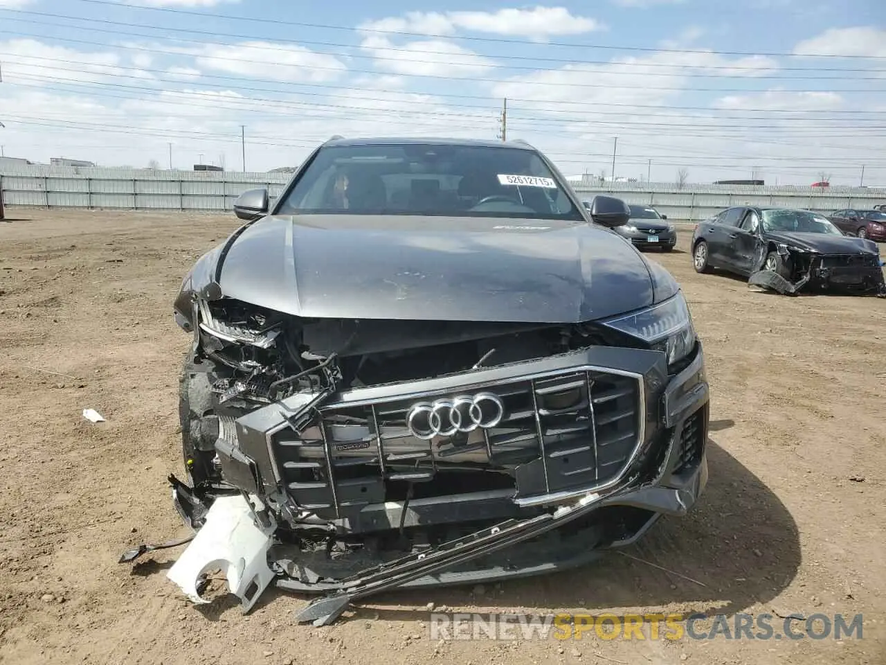 5 Photograph of a damaged car WA1BVAF14KD009032 AUDI Q8 2019