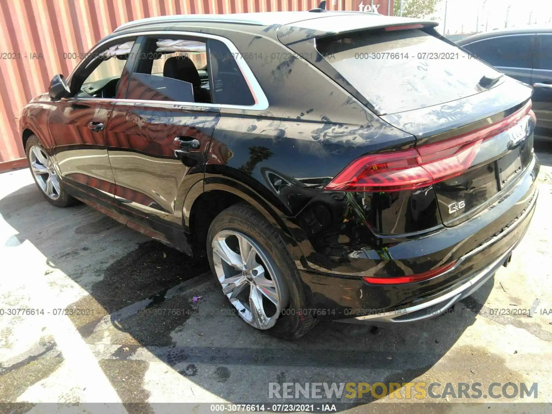 3 Photograph of a damaged car WA1BVAF16KD023384 AUDI Q8 2019