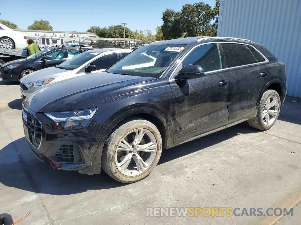 1 Photograph of a damaged car WA1BVAF17KD020767 AUDI Q8 2019