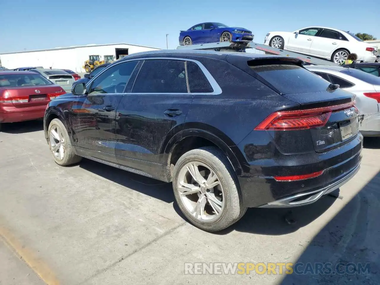 2 Photograph of a damaged car WA1BVAF17KD020767 AUDI Q8 2019
