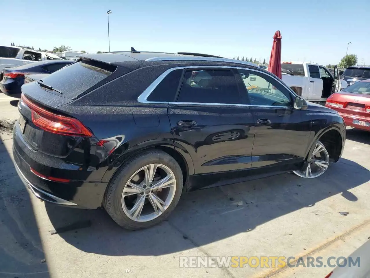 3 Photograph of a damaged car WA1BVAF17KD020767 AUDI Q8 2019
