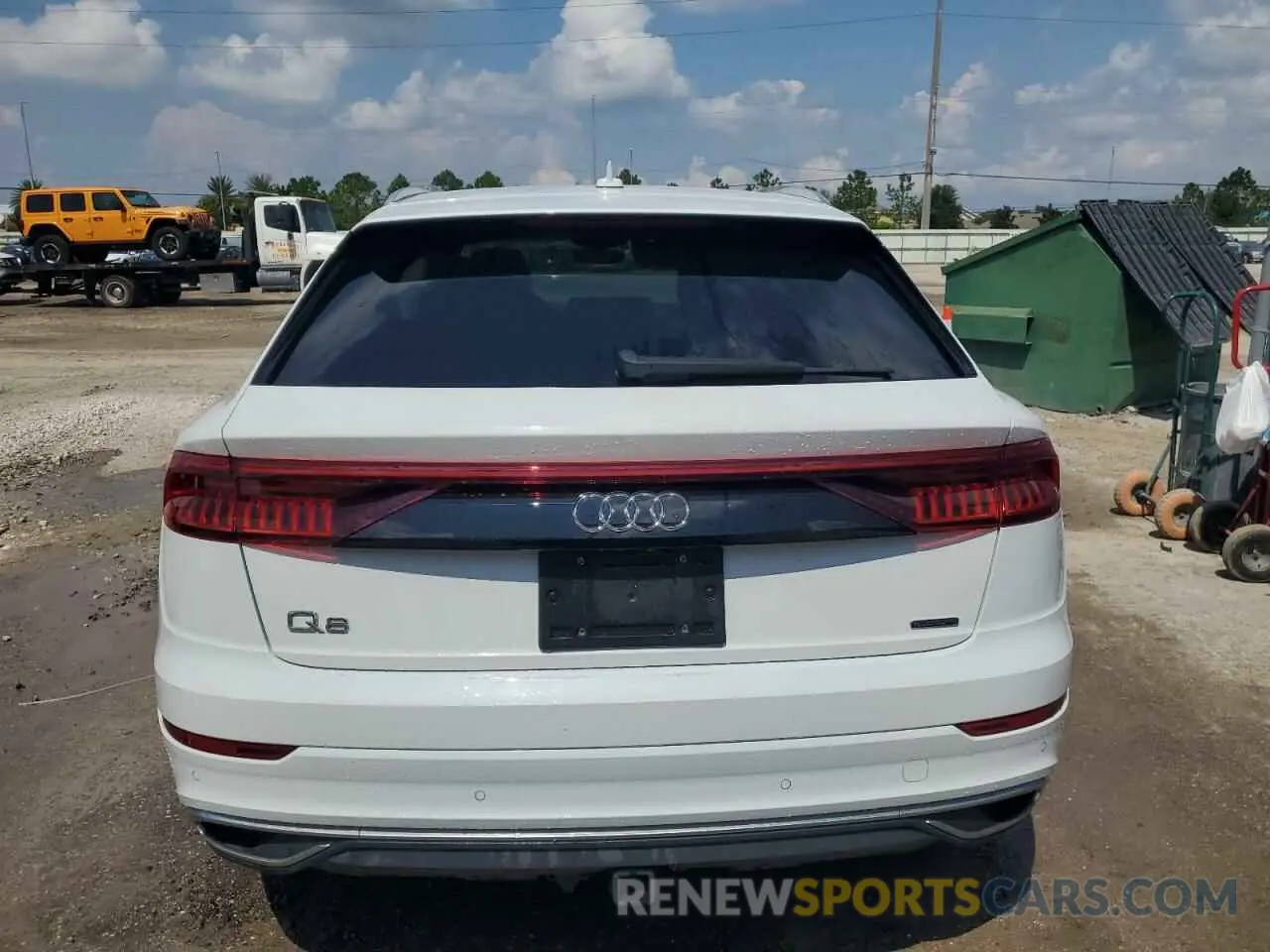 6 Photograph of a damaged car WA1BVAF17KD037424 AUDI Q8 2019
