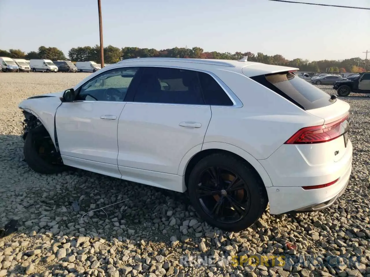 2 Photograph of a damaged car WA1BVAF18KD009390 AUDI Q8 2019