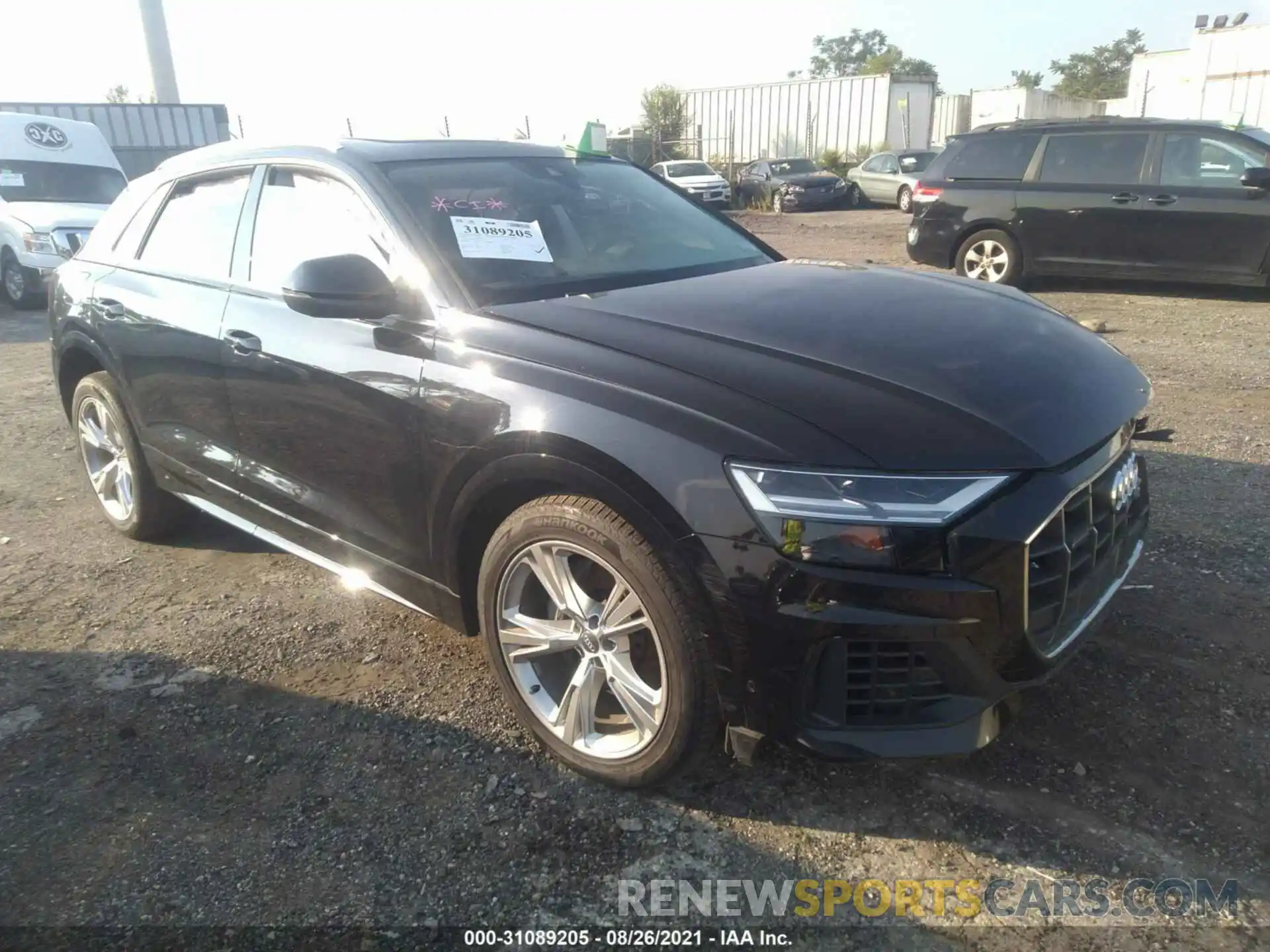 1 Photograph of a damaged car WA1BVAF18KD022365 AUDI Q8 2019