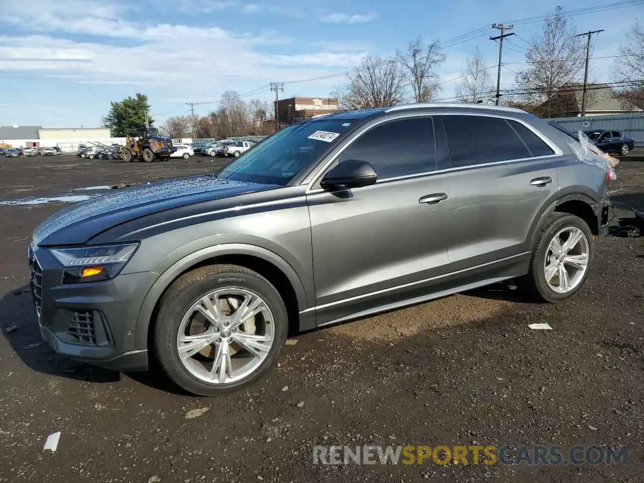 1 Photograph of a damaged car WA1BVAF19KD018390 AUDI Q8 2019