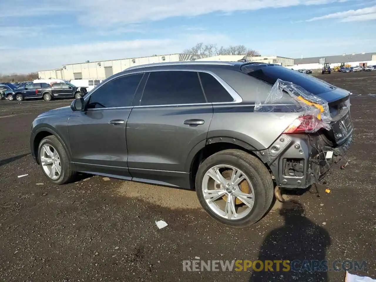 2 Photograph of a damaged car WA1BVAF19KD018390 AUDI Q8 2019