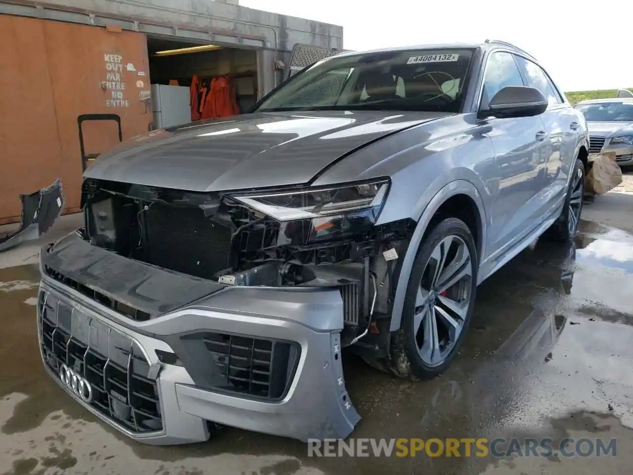 2 Photograph of a damaged car WA1BVAF19KD039840 AUDI Q8 2019