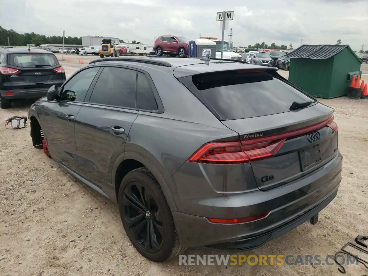 3 Photograph of a damaged car WA1BVAF19KD039868 AUDI Q8 2019