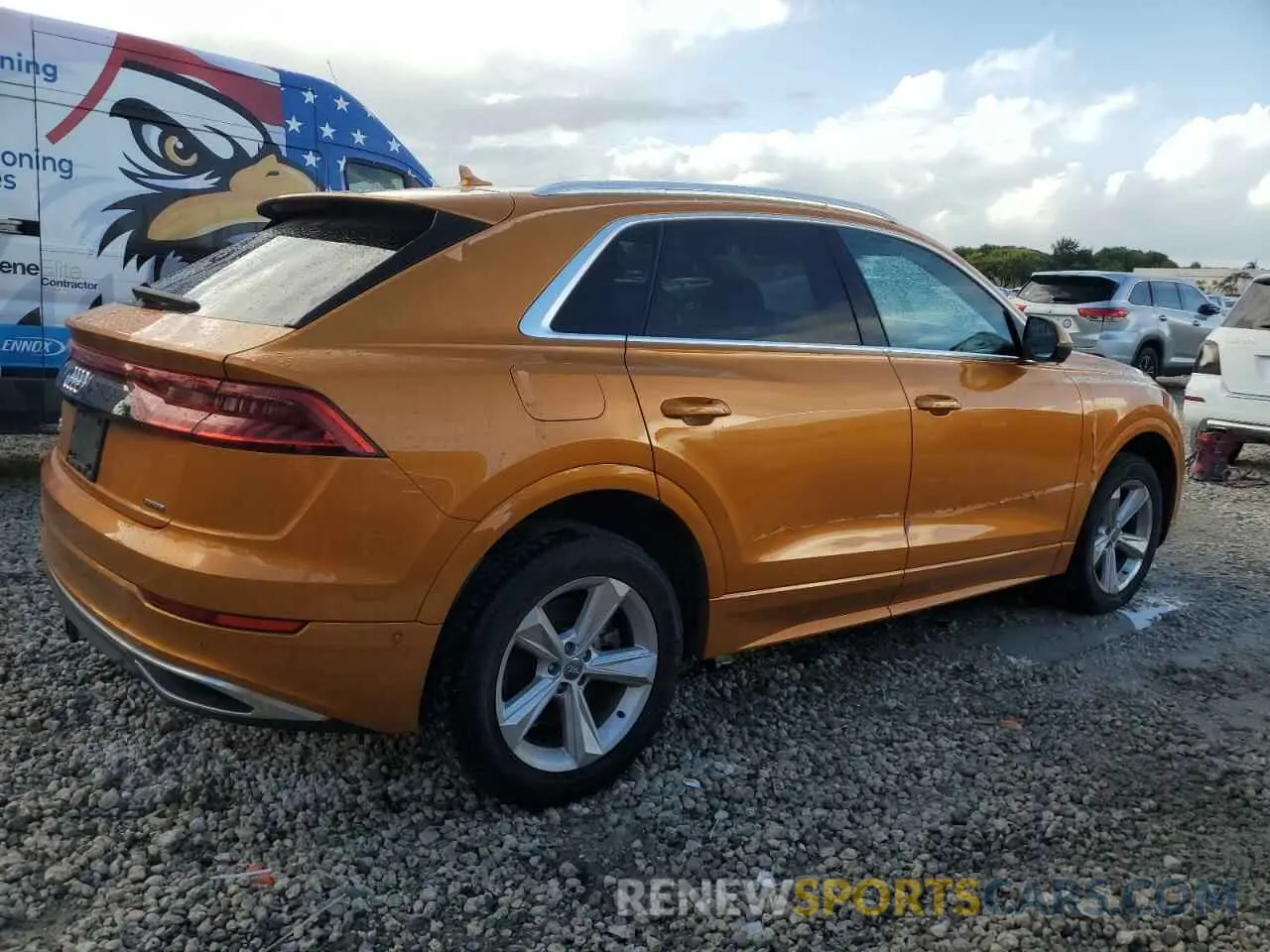3 Photograph of a damaged car WA1BVAF1XKD013117 AUDI Q8 2019